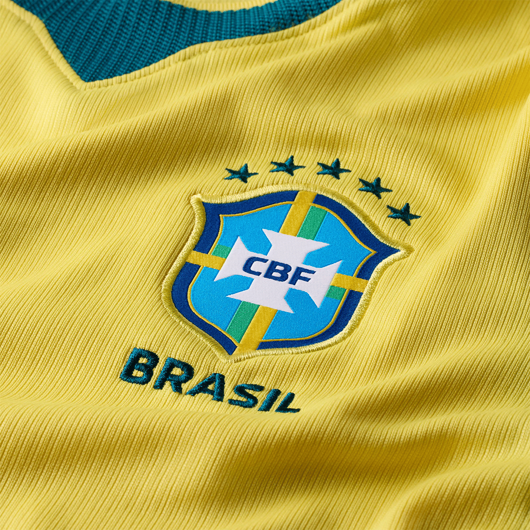 Nike WOMEN'S BRAZIL 2026 STADIUM HOME JERSEY YELLOW CANARY