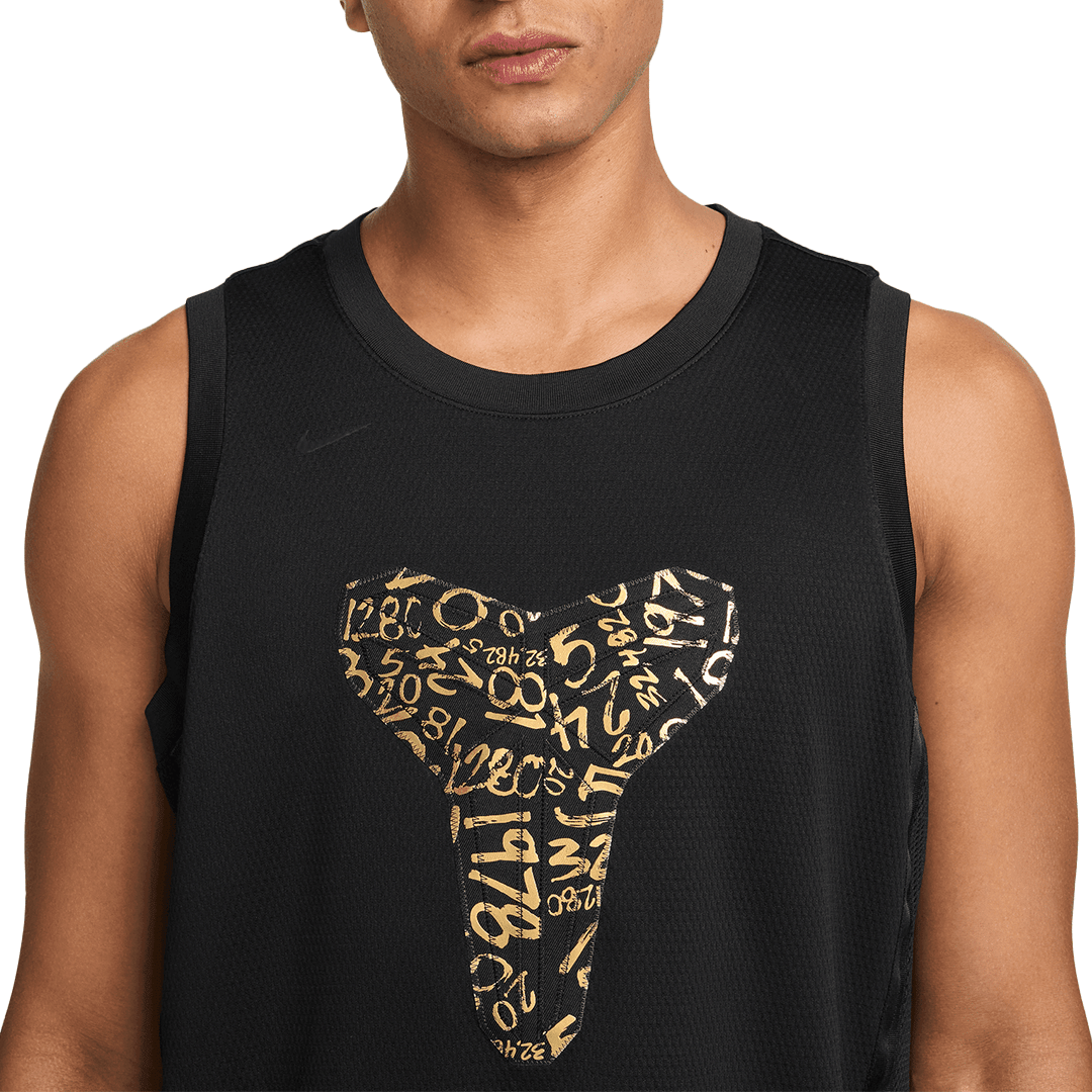 NIKE X KOBE BRYANT MAMBA GRAPHIC RELAXED TANK TOP BLACK