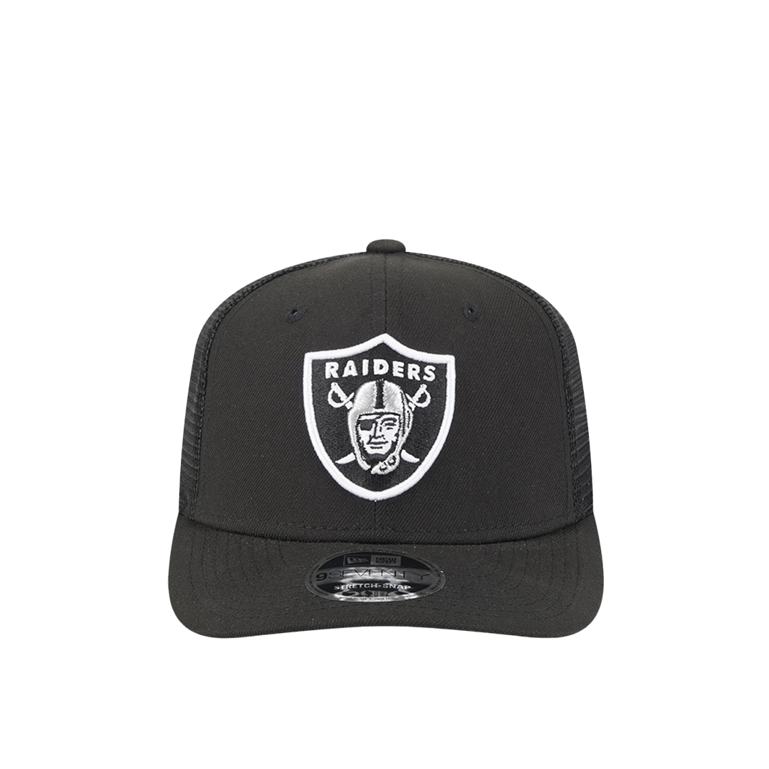New Era NFL RAIDERS 9SEVENTY STRETCH-SNAP CAP BLACK