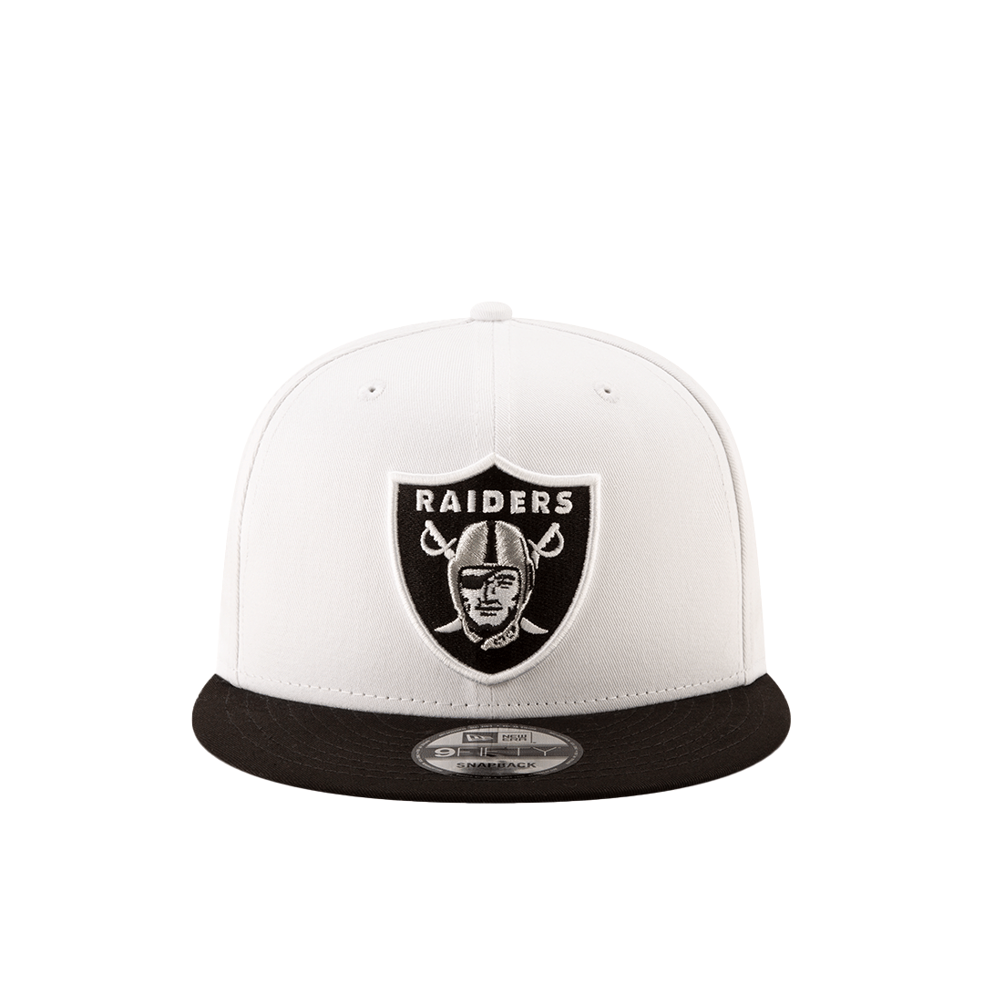 New Era NFL RAIDERS 9FIFTY BASIC SNAPBACK 2TONE BLACK/WHITE