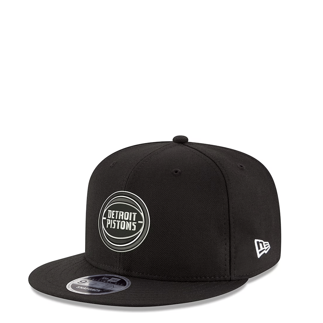 New Era DETROIT PISTONS 9FIFTY SNAPBACK BLACK