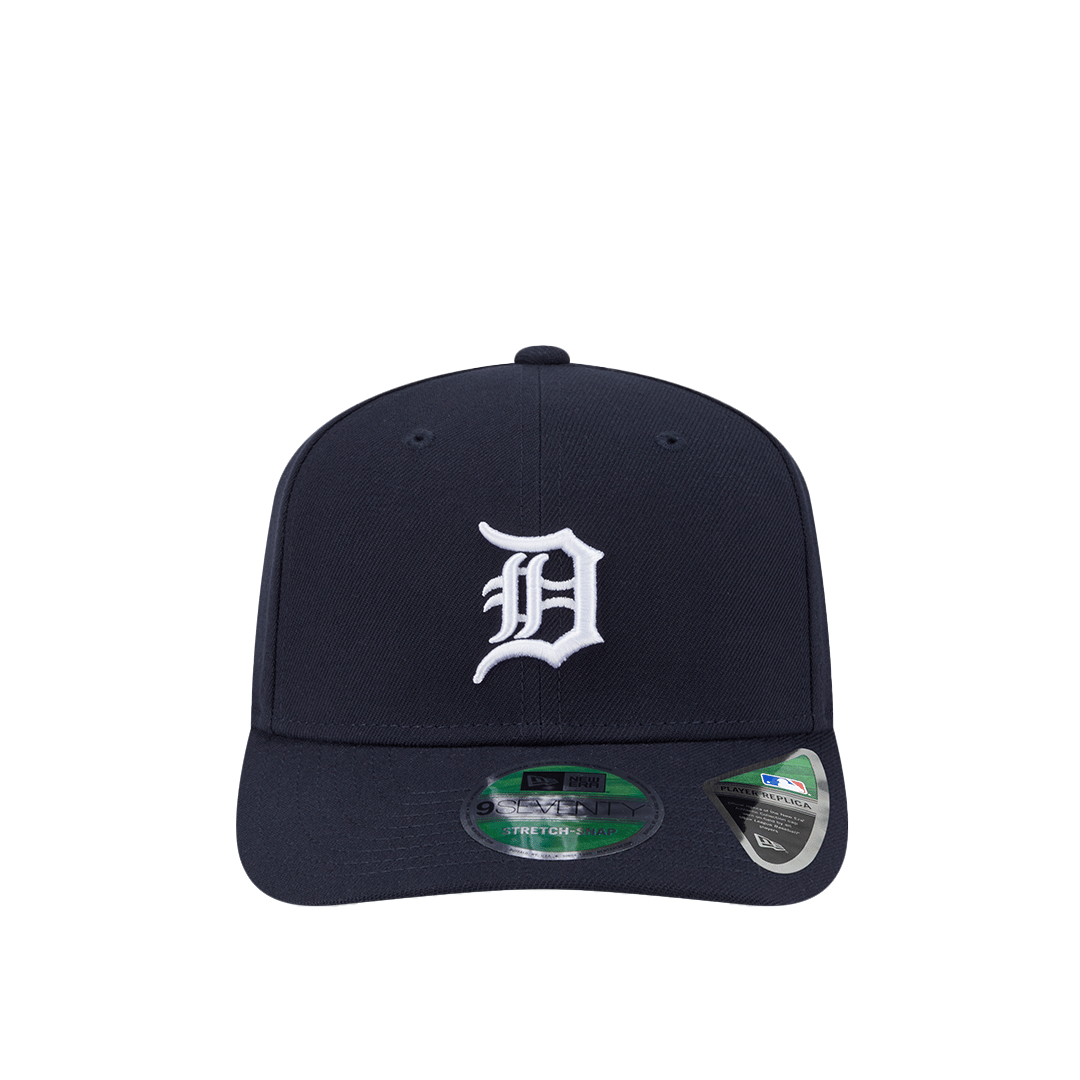 New Era 2025 MLB DETROIT TIGERS STOCK 9SEVENTY STRETCH-SNAP CAP NAVY