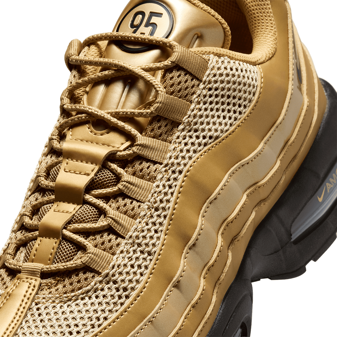 Nike AIR MAX 95 "BIG BUBBLE" METALLIC GOLD