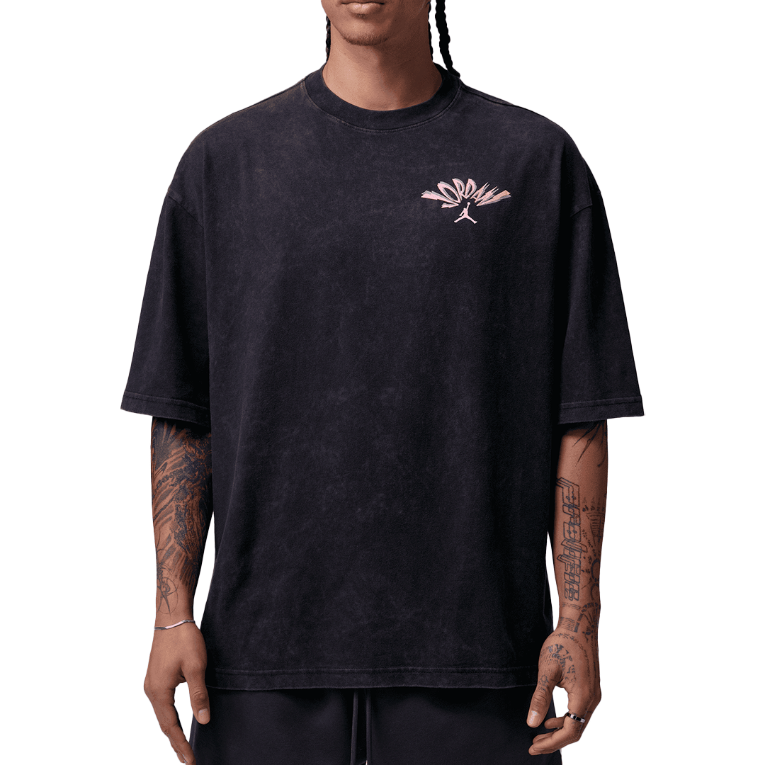 Air Jordan JORDAN FLIGHT SHIRT BLACK/WHITE
