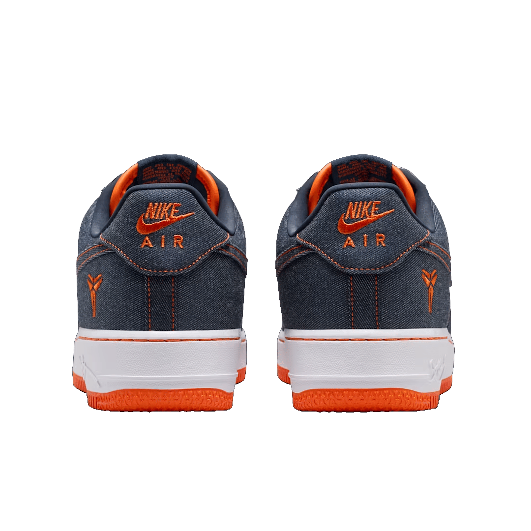 Nike AIR FORCE 1 LOW PROTRO OBSIDIAN/SAFETY ORANGE "DENIM"