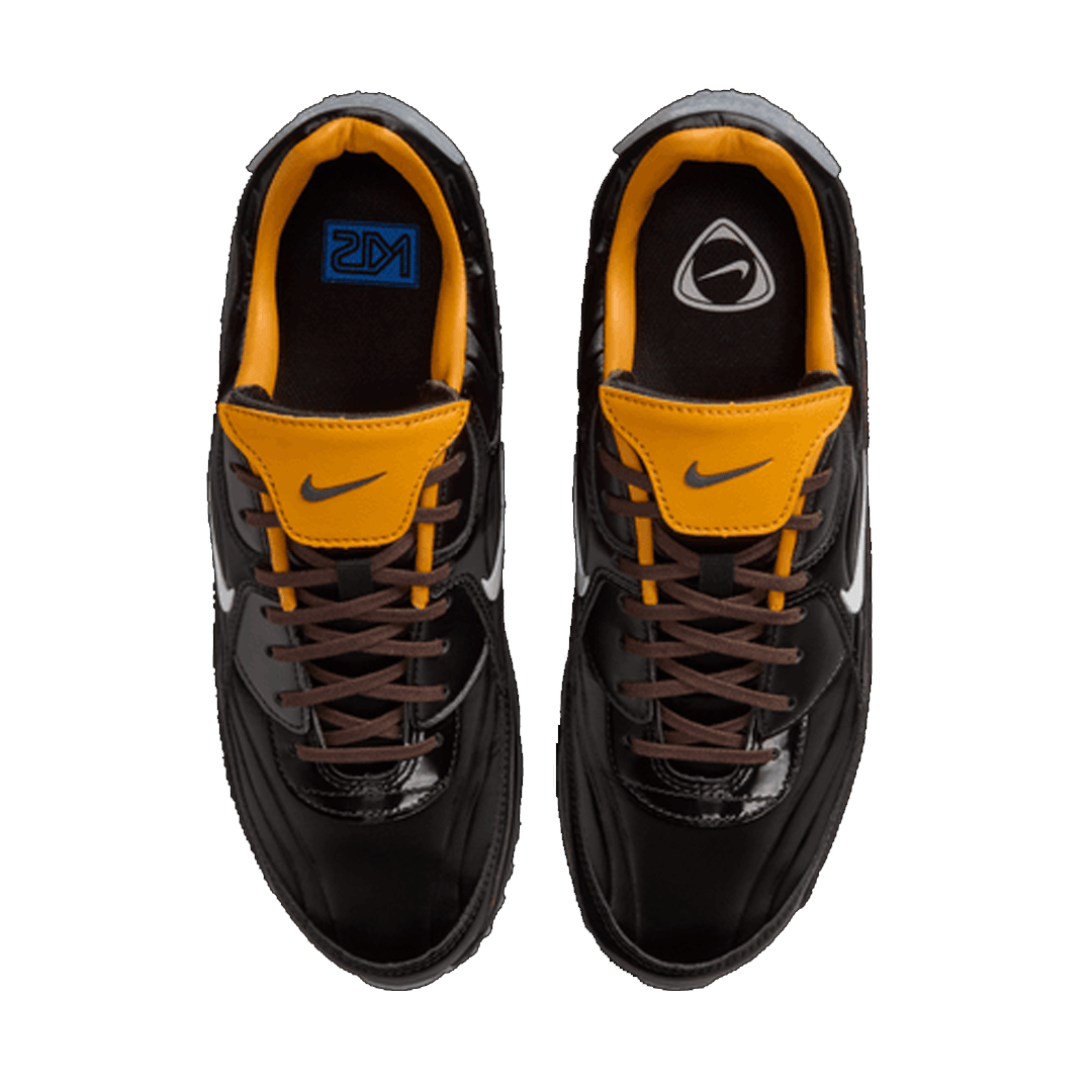 Nike AIR MAX 90 SE BLACK/WHITE & GOLD LEAF-PEAR "MERCURIAL"