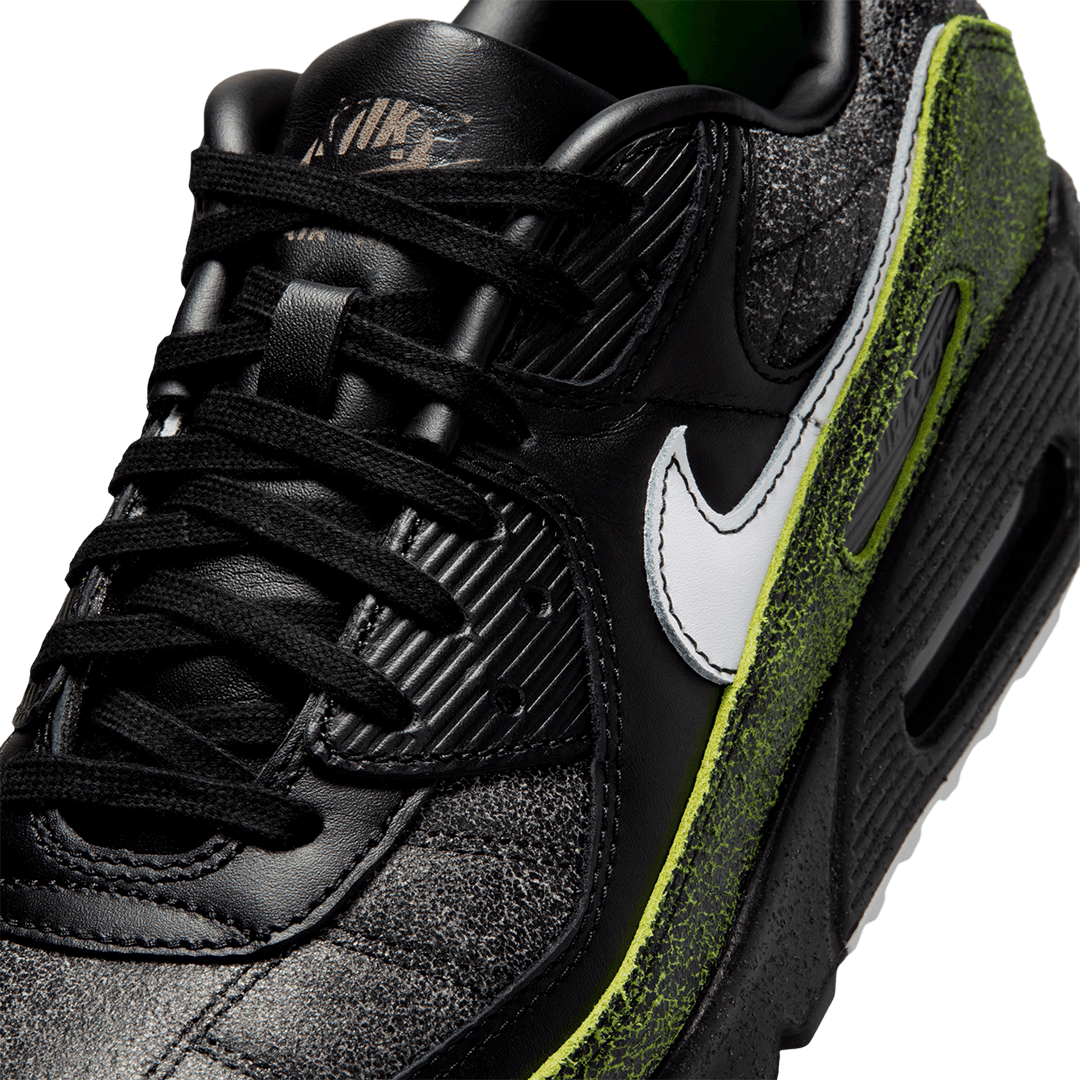 Nike AIR MAX 90 BLACK-VOLTAGE GREEN "TIEMPO"