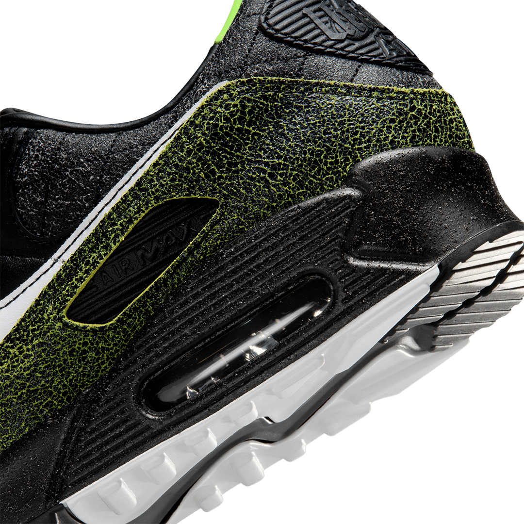 Nike AIR MAX 90 BLACK-VOLTAGE GREEN "TIEMPO"