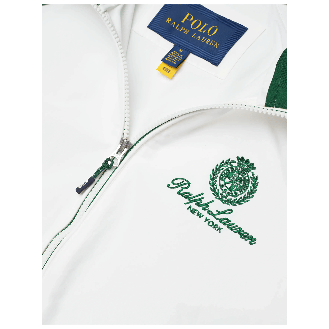 Polo Ralph Lauren THE OAKFORT FAILLE JACKET WHITE