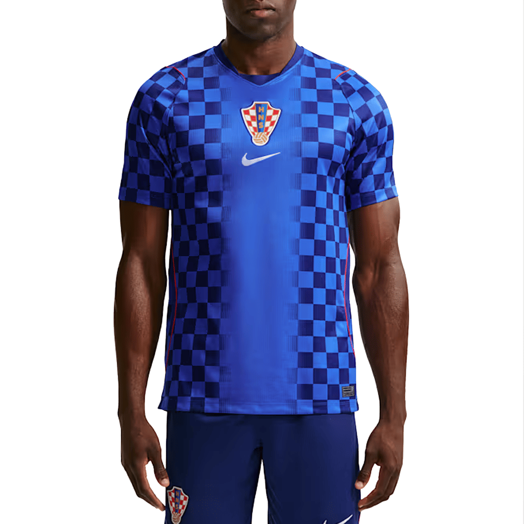 Nike CROATIA 2026 STADIUM AWAY JERSEY DEEP ROYAL BLUE