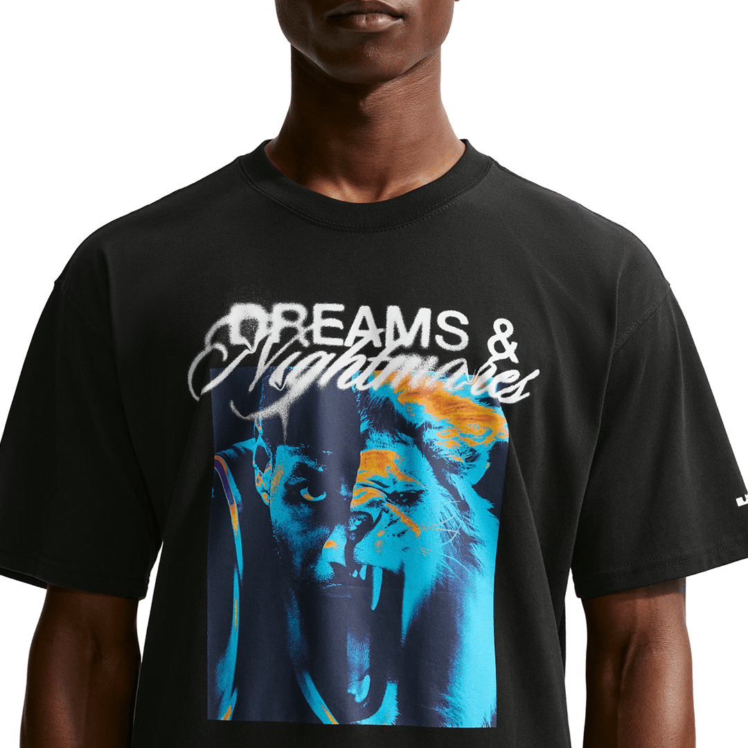 Nike LEBRON "DREAMS AND NIGHTMARES" T-SHIRT BLACK