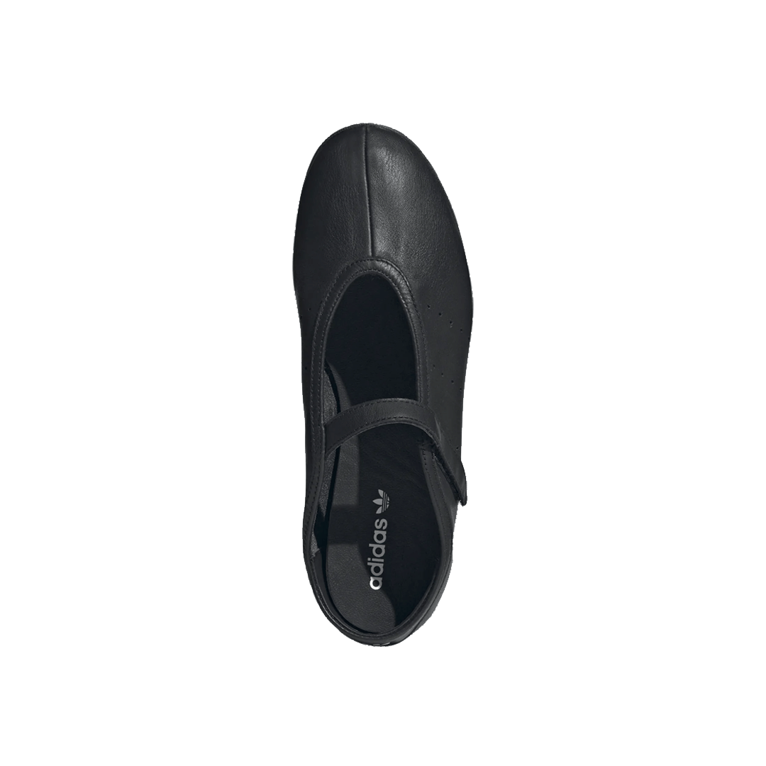 adidas WOMEN'S STAN SMITH LO BALLET SHOES CORE BLACK