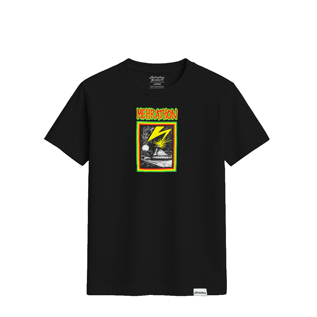 mehrathon BANNED IN MTL TEE BLACK