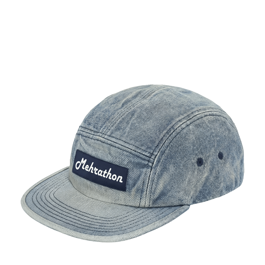 mehrathon 5 PANEL WASHED DENIM CAP