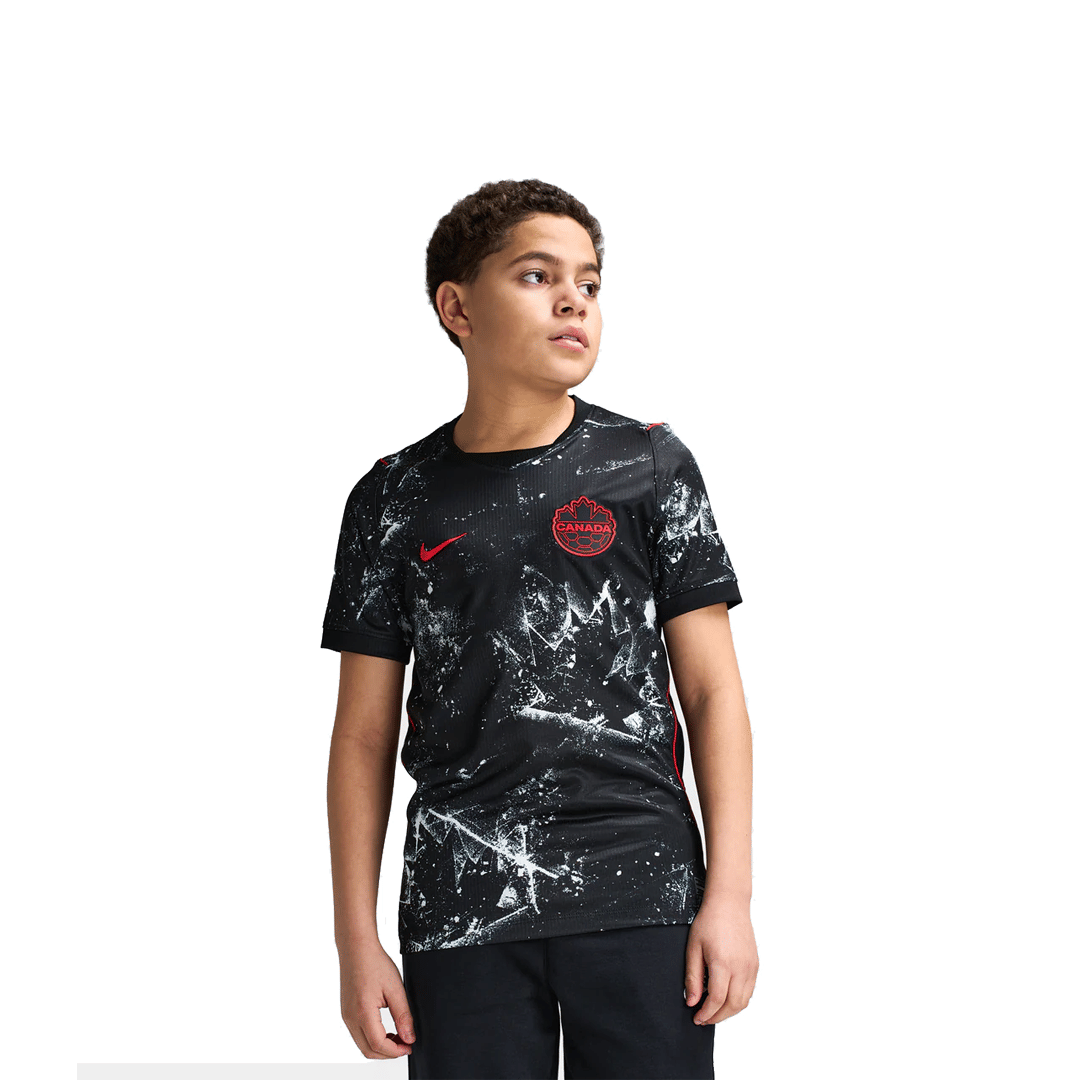 Nike KIDS' STADIUM AWAY REPLICA JERSEY BLACK