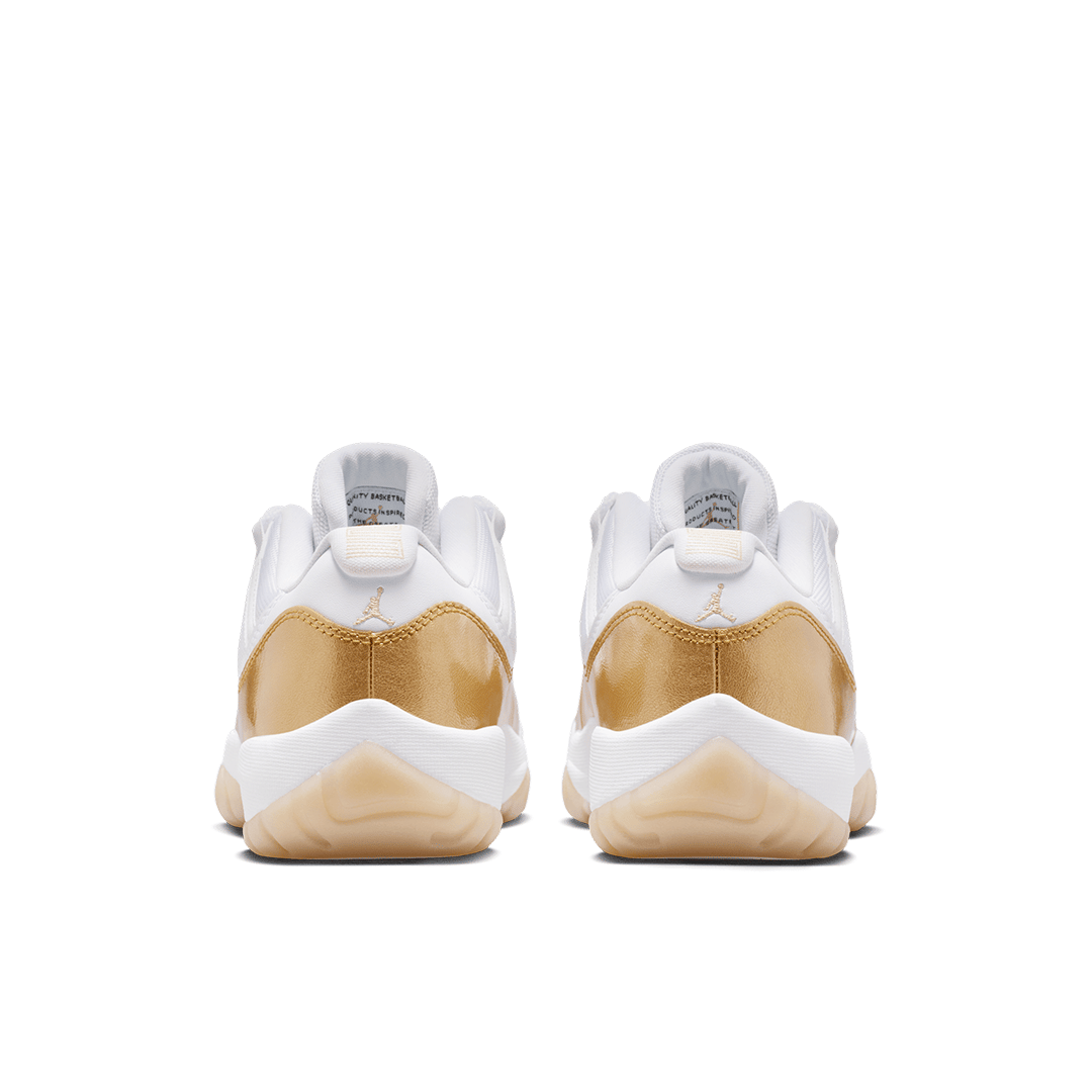 Air Jordan WOMEN'S AIR JORDAN 11 RETRO LOW WHITE / METALLIC GOLD "MOTHER'S DAY"