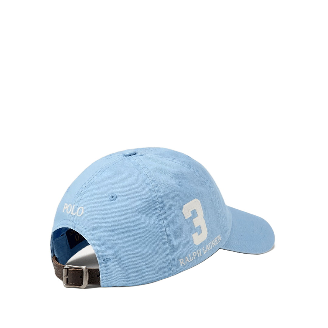 Polo Ralph Lauren BIG PONY TWILL BALL CAP POWDER BLUE