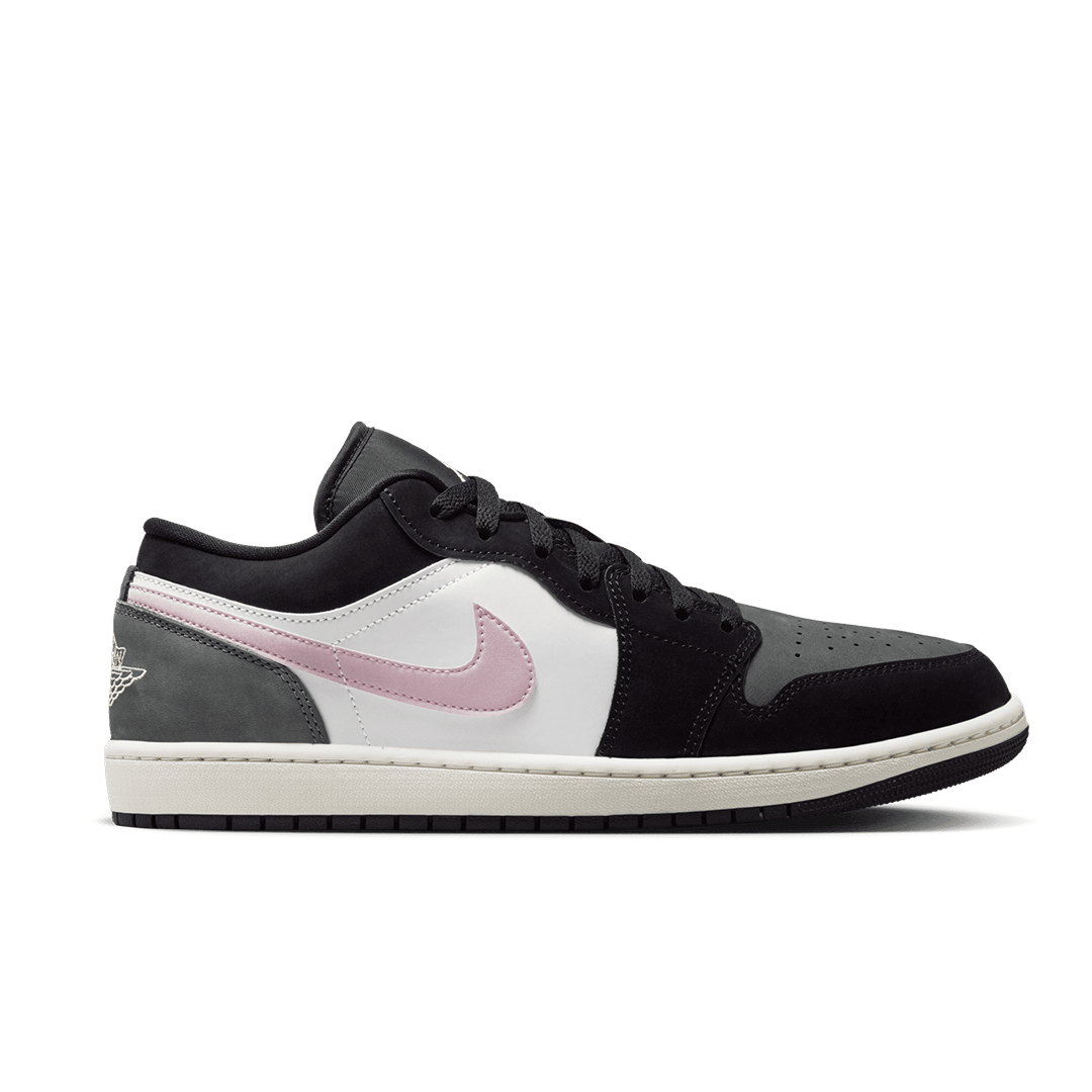 Nike AIR JORDAN 1 LOW SE BLACK / ICED CARMINE