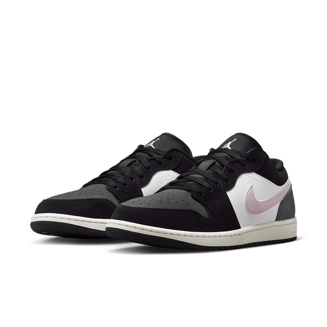 Nike AIR JORDAN 1 LOW SE BLACK / ICED CARMINE