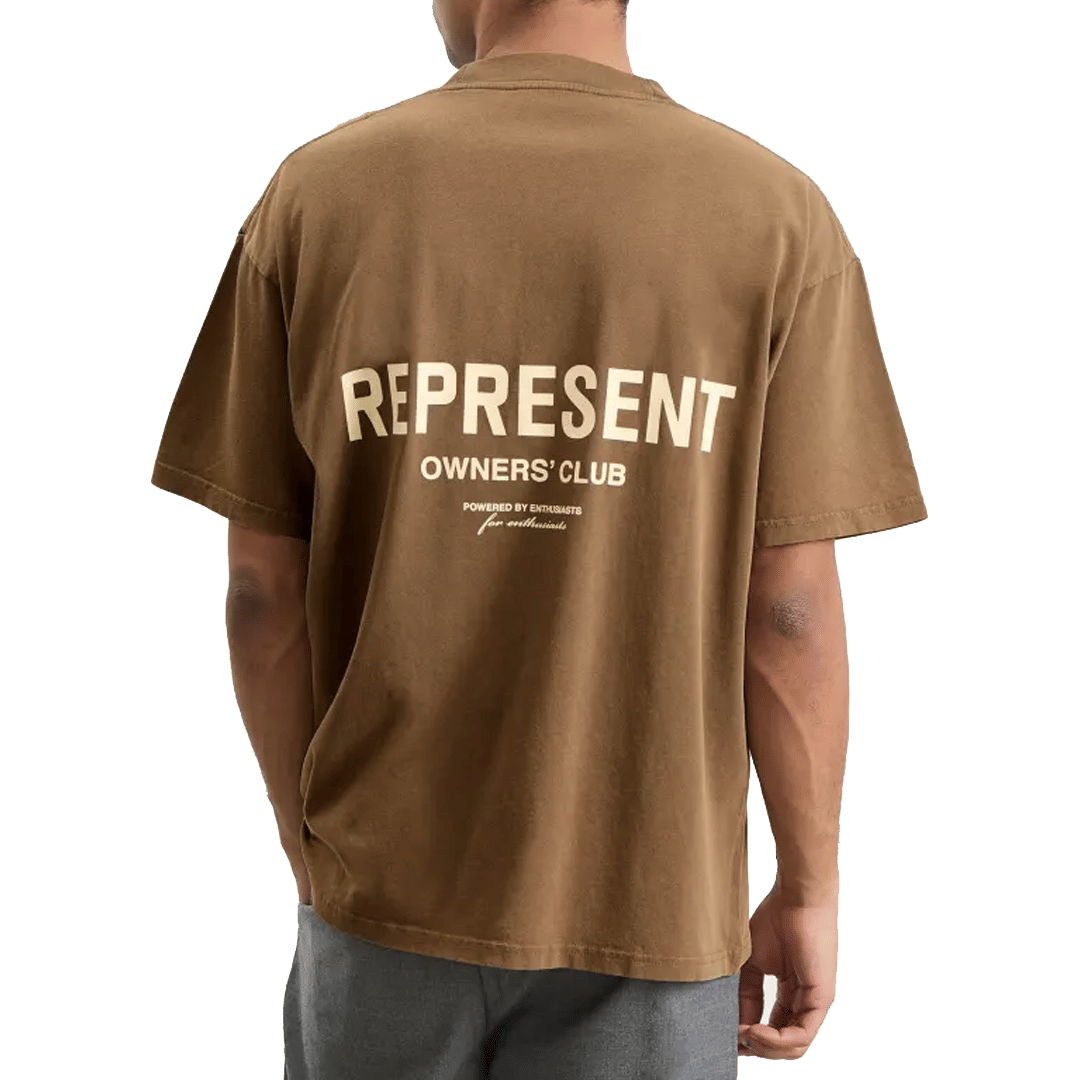 REPRESENT OWNERS CLUB T-SHIRT ALMOND
