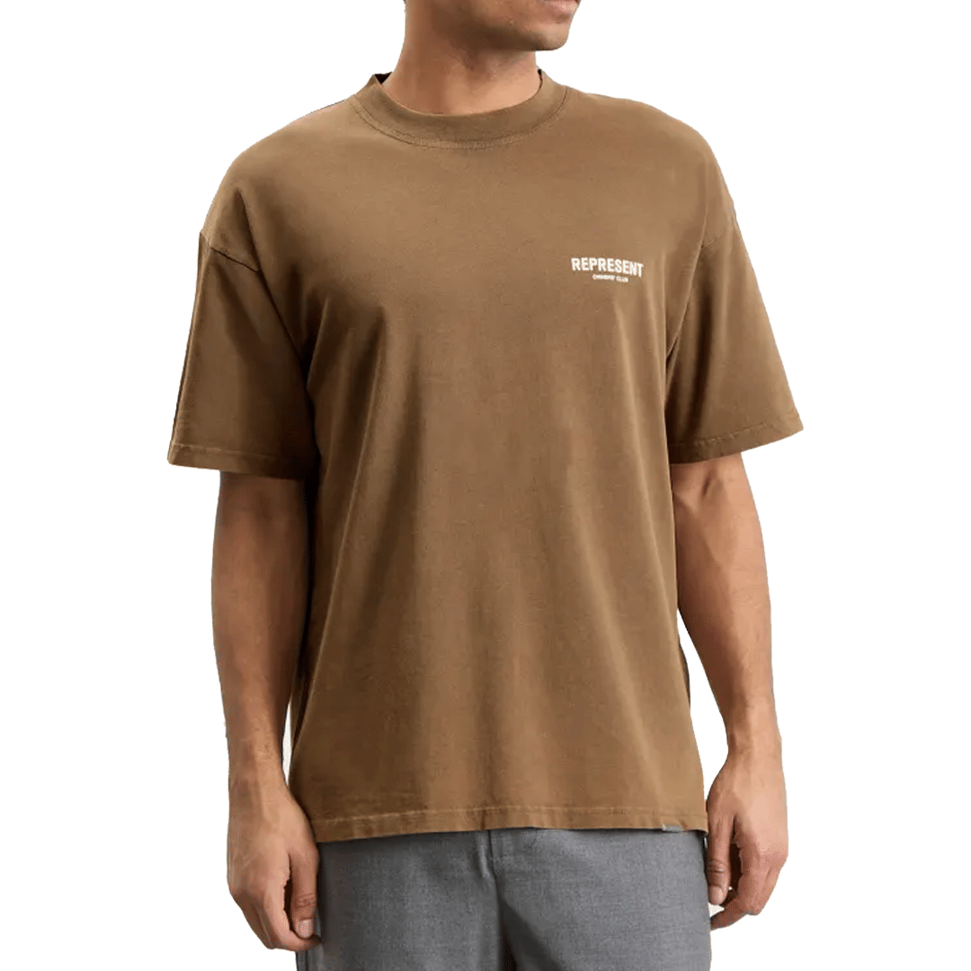 REPRESENT OWNERS CLUB T-SHIRT ALMOND