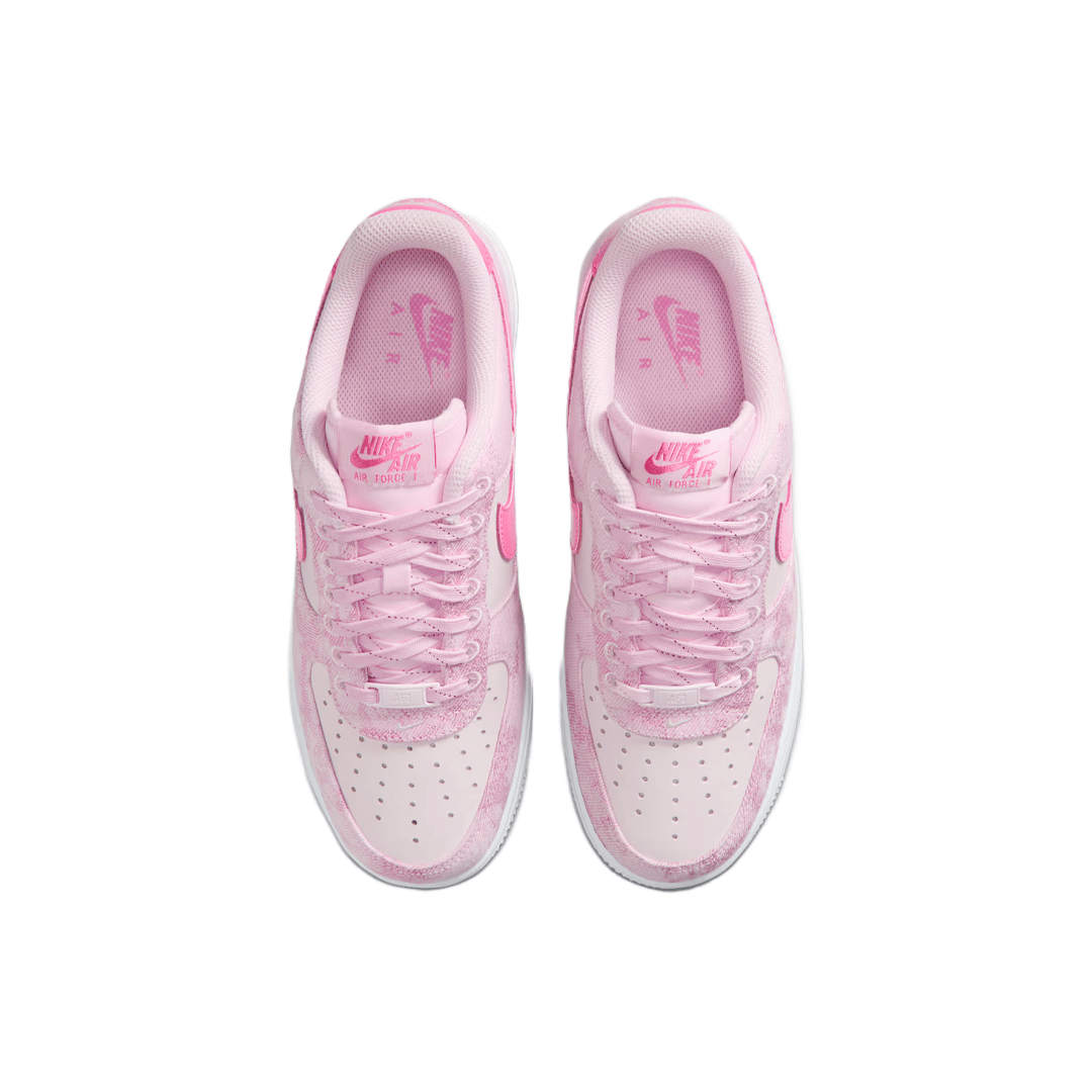 Nike WOMEN'S AIR FORCE 1 '07 "DENIM" PINK FOAM / PINKSICLE
