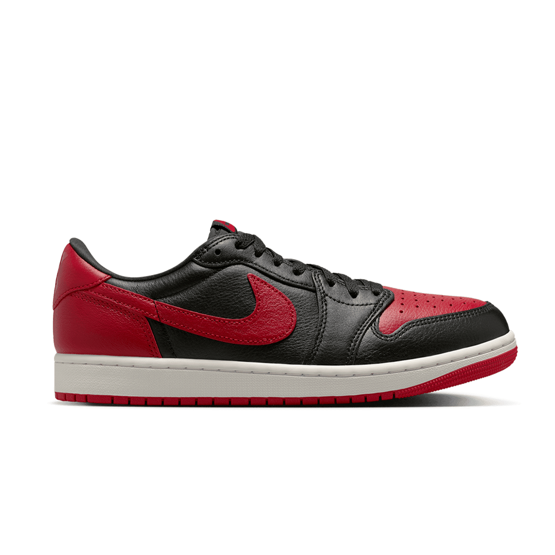 AIR JORDAN 1 RETRO LOW OG VARSITY RED/SUMMIT WHITE "BANNED"