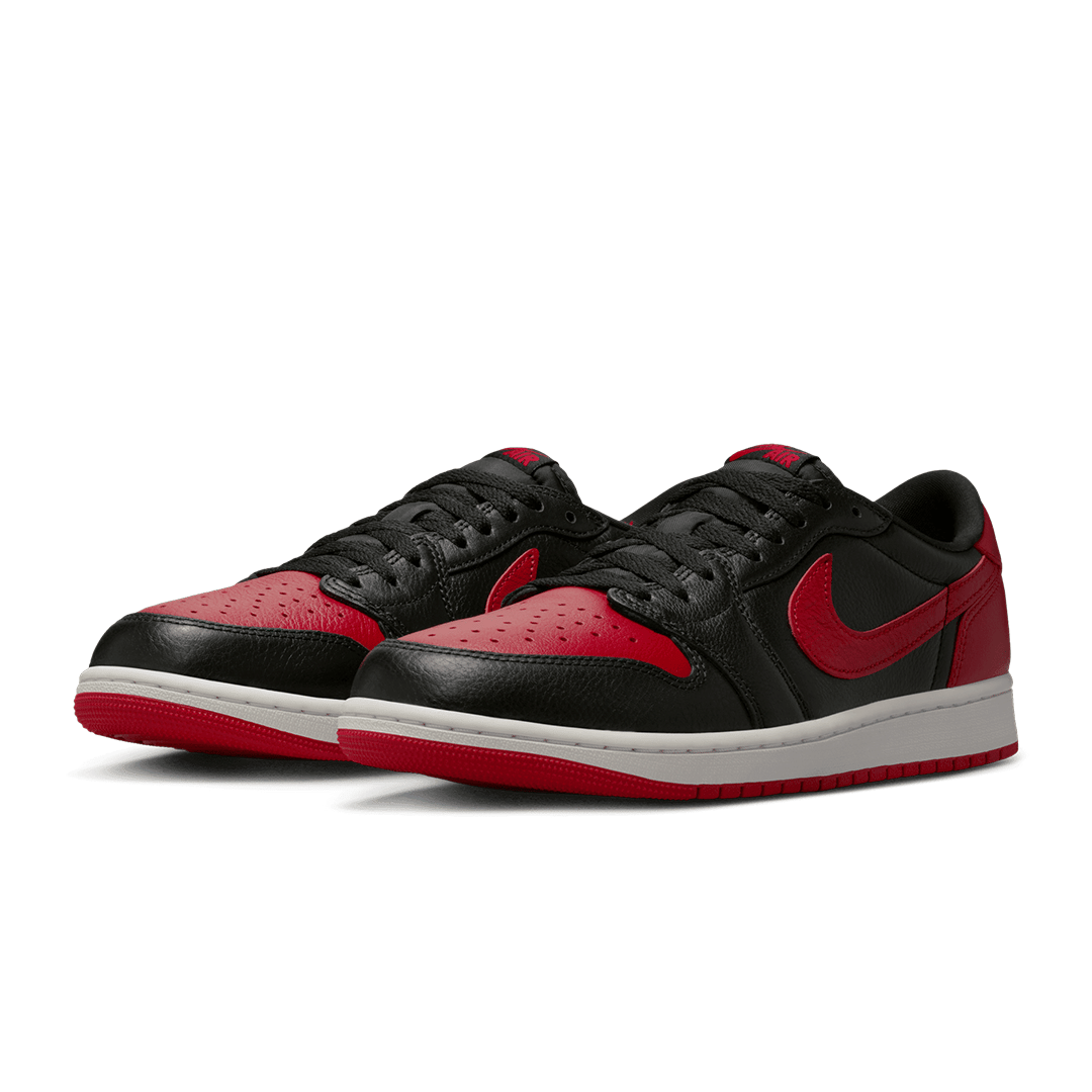 AIR JORDAN 1 RETRO LOW OG VARSITY RED/SUMMIT WHITE "BANNED"