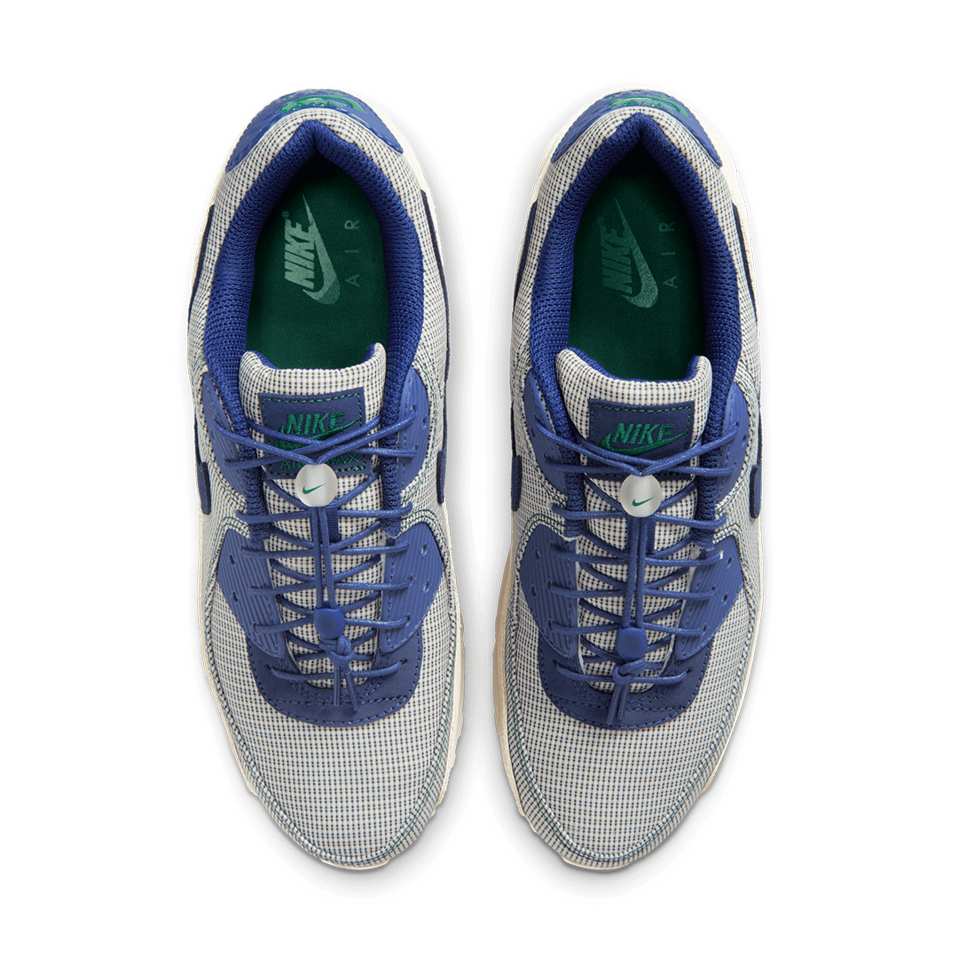 Nike AIR MAX 90 COCONUT MILK / DEEP ROYAL BLUE