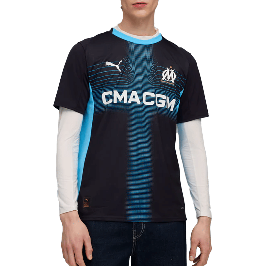 Puma OLYMPIQUE DE MARSEILLE 25/26 AWAY JERSEY NAVY BLUE