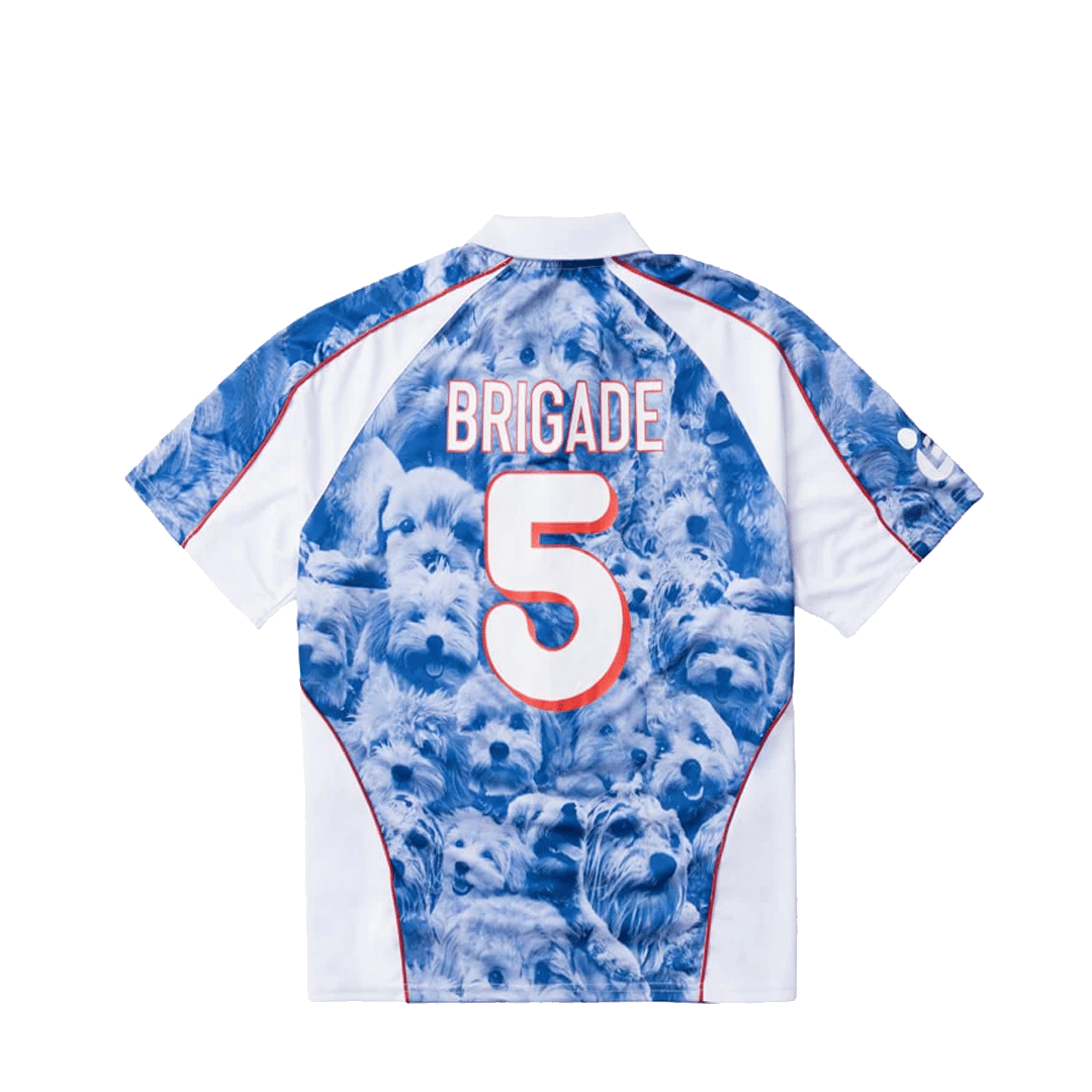 BRIGADE THEO SOCCER JERSEY WHITE