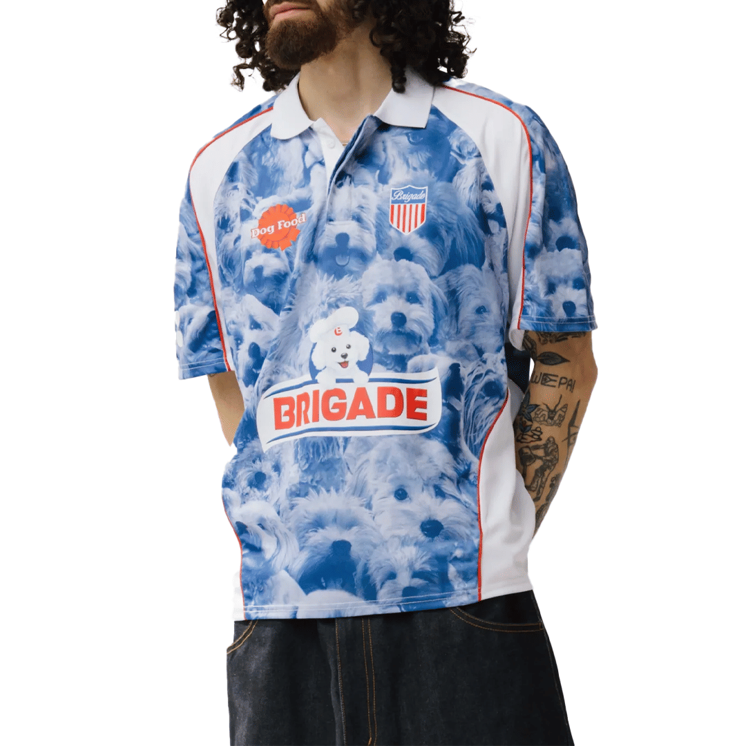 BRIGADE THEO SOCCER JERSEY WHITE