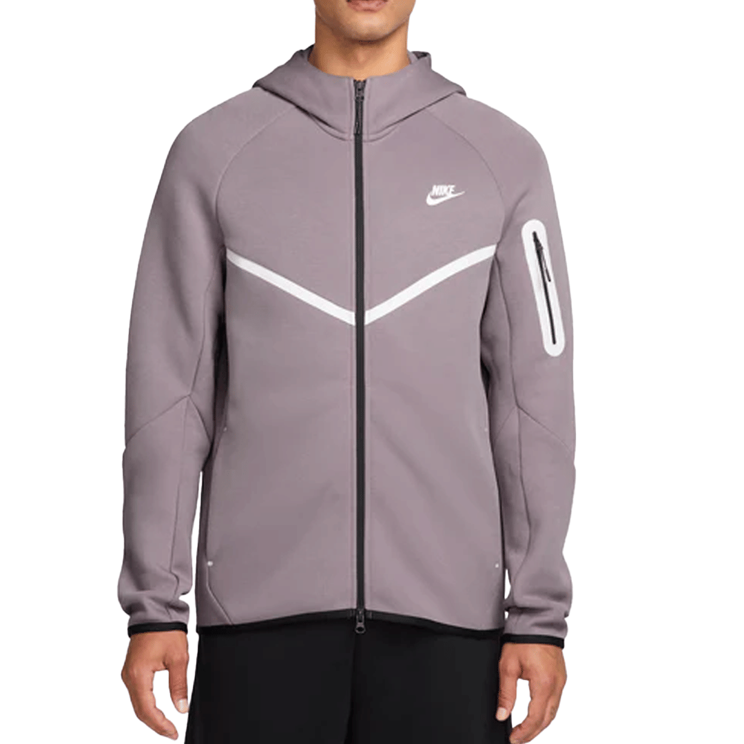 Nike NRG TECH FLEECE ZIP HOODIE VIOLET ORE/WHITE