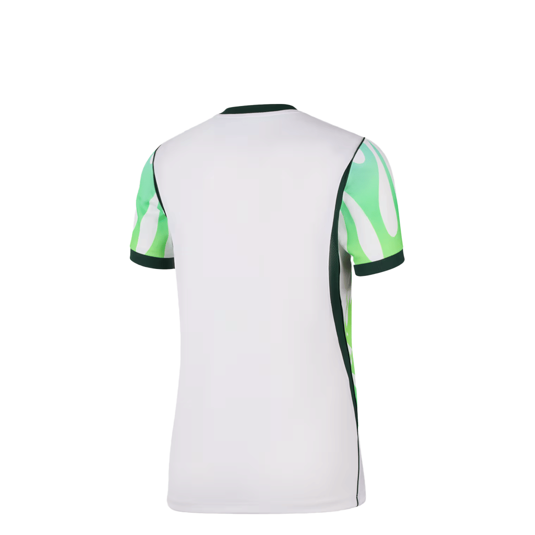Nike WOMEN'S NIGERIA 2026 STADIUM AWAY JERSEY WHITE/GREEN GLOW