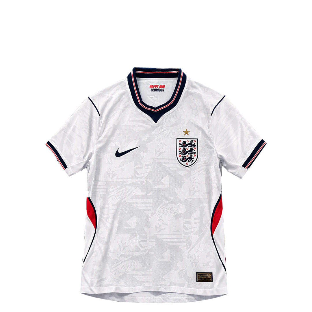 Nike ENGLAND 2026 STADIUM HOME JERSEY WHITE/RED/OBSIDIAN