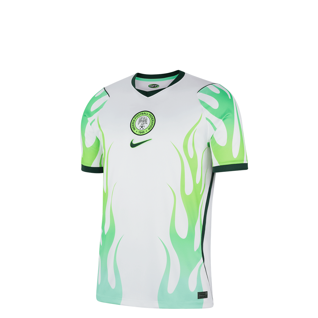 Nike NIGERIA 2026 STADIUM AWAY WHITE JERSEY