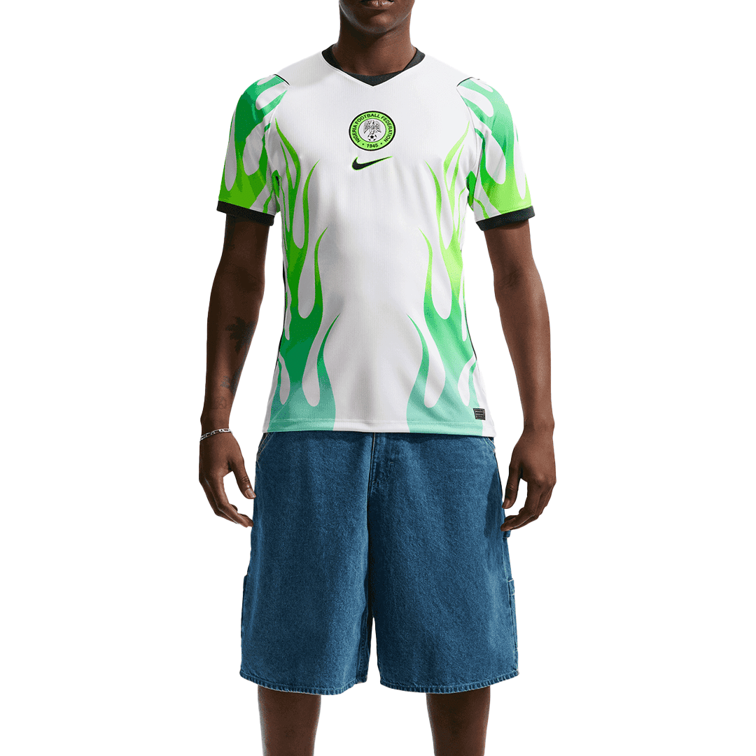 Nike NIGERIA 2026 STADIUM AWAY WHITE JERSEY