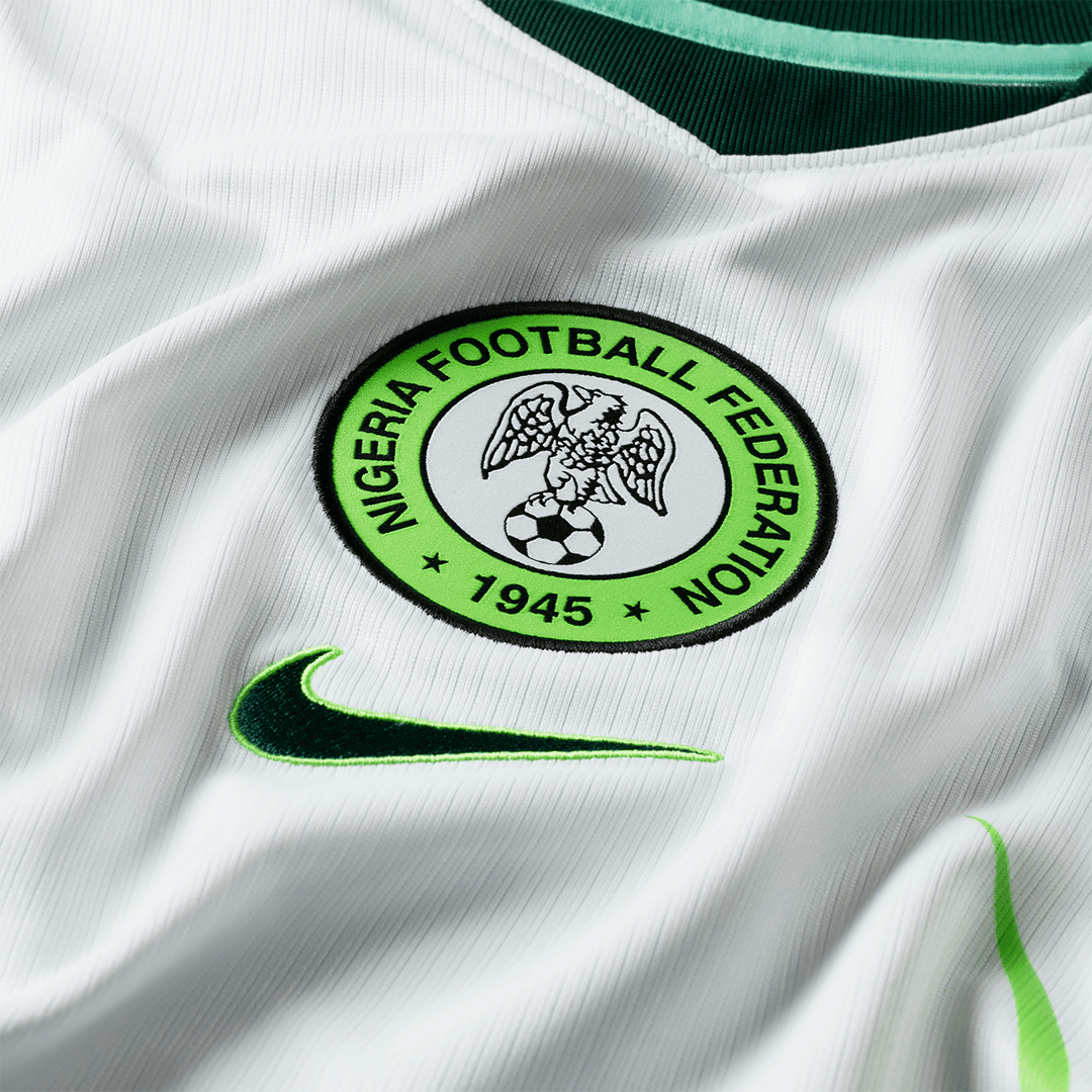 Nike NIGERIA 2026 STADIUM AWAY WHITE JERSEY