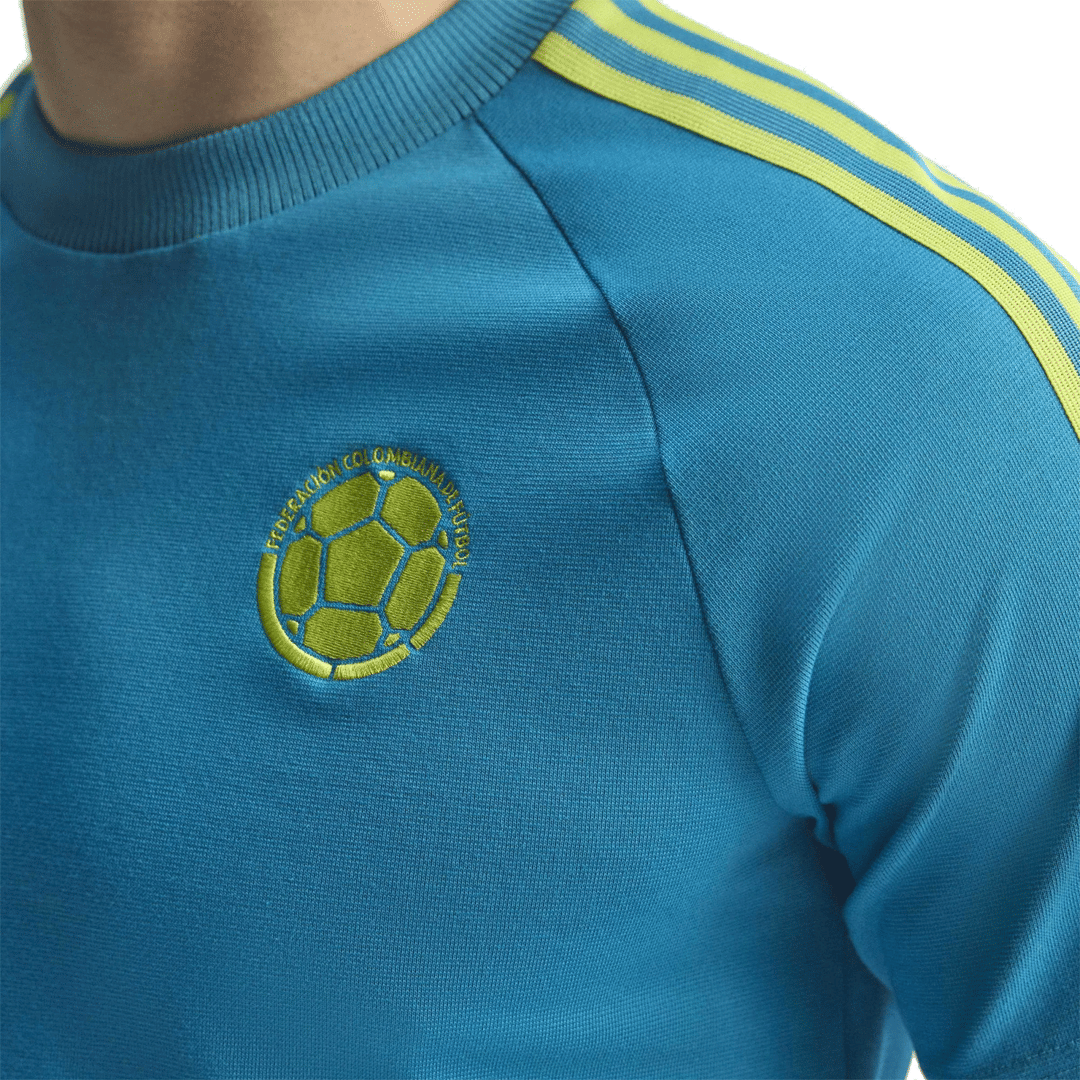 adidas COLOMBIA ORIGINALS T-SHIRT TURQUOISE