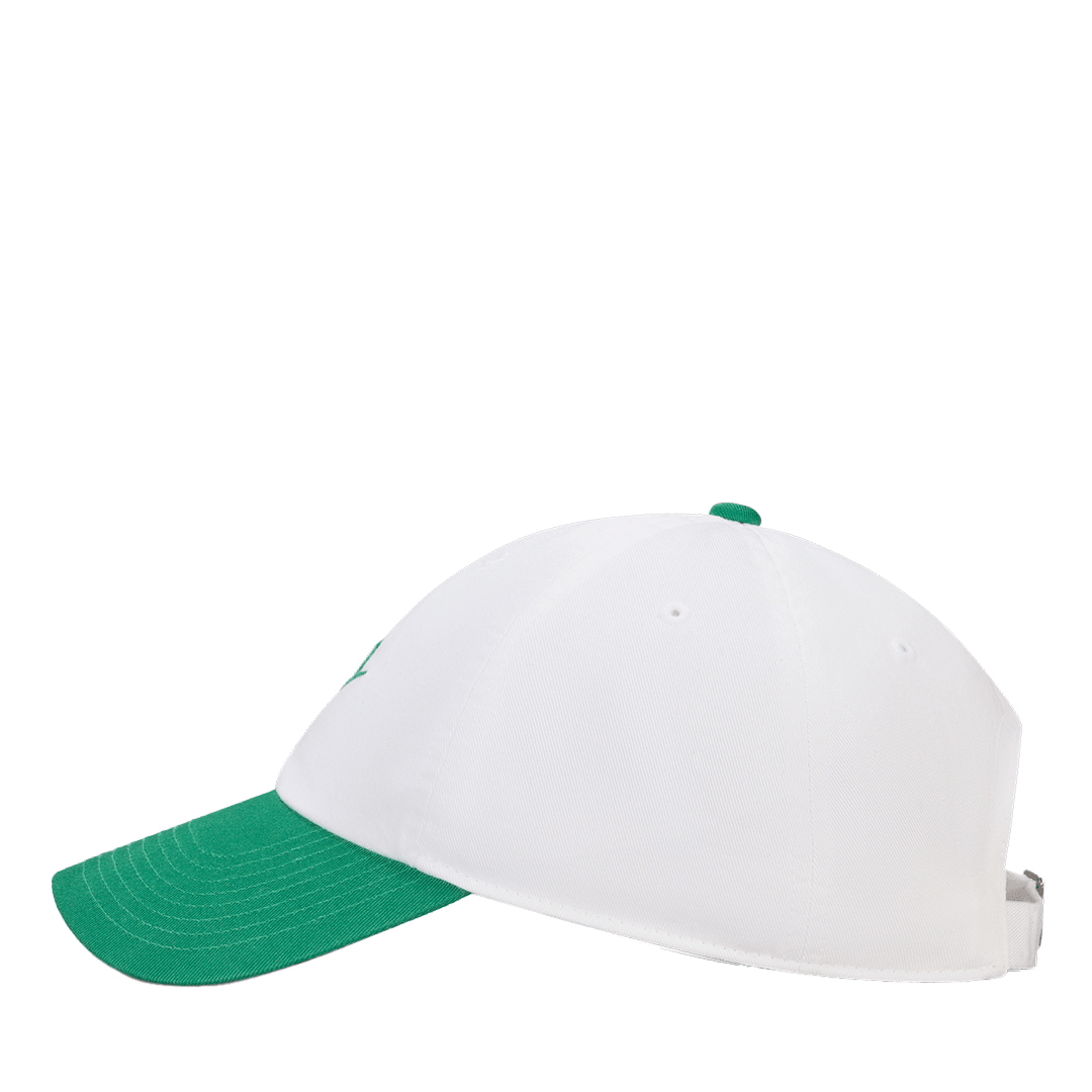 Nike UNSTRUCTURED FUTURA WASH CAP WHITE/MALACHITE