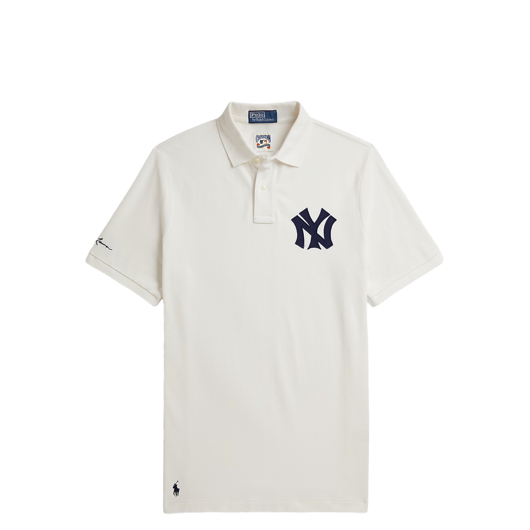 Polo Ralph Lauren YANKEES POLO SHIRT DECKWASH WHITE