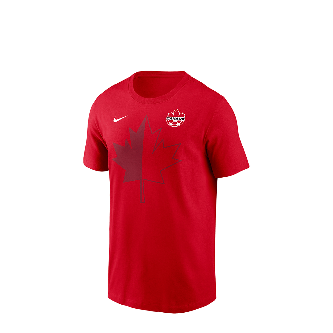 Nike CANADA SOCCER CORE COTTON T-SHIRT RED
