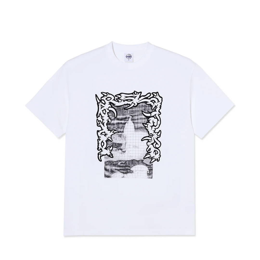 POLAR PASSING RESEMBLANCE TEE WHITE