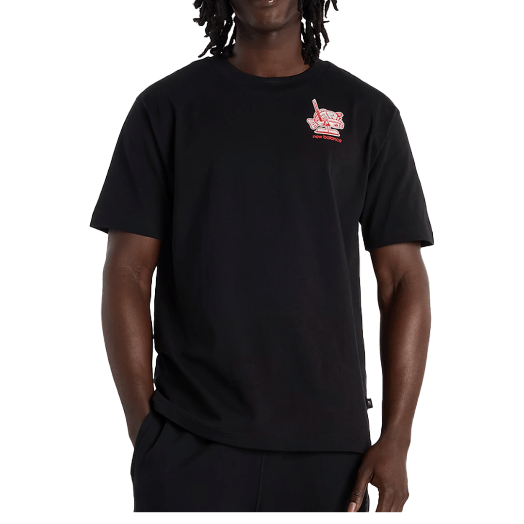 New Balance RAMEN T-SHIRT BLACK