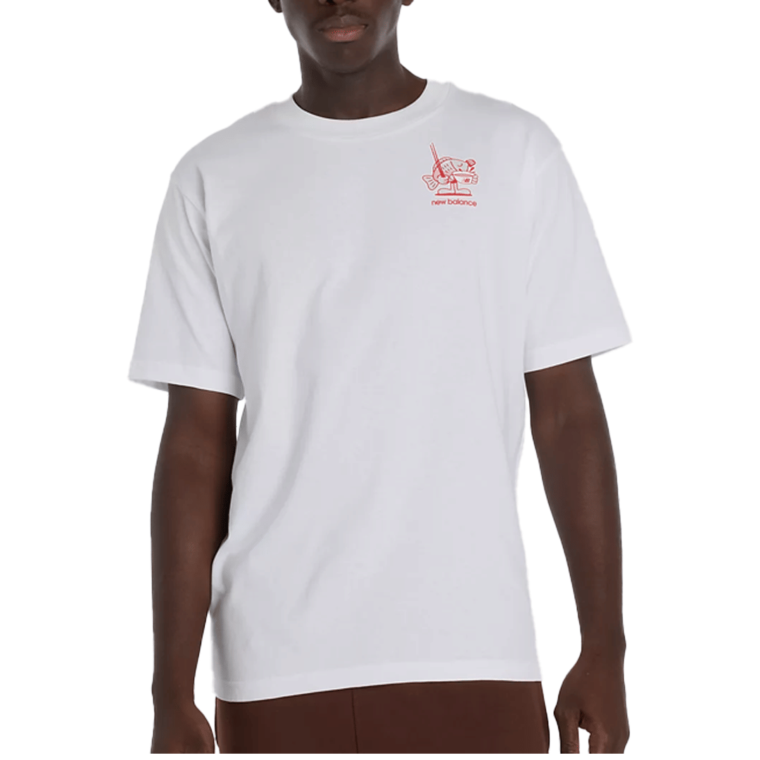 New Balance RAMEN T-SHIRT WHITE