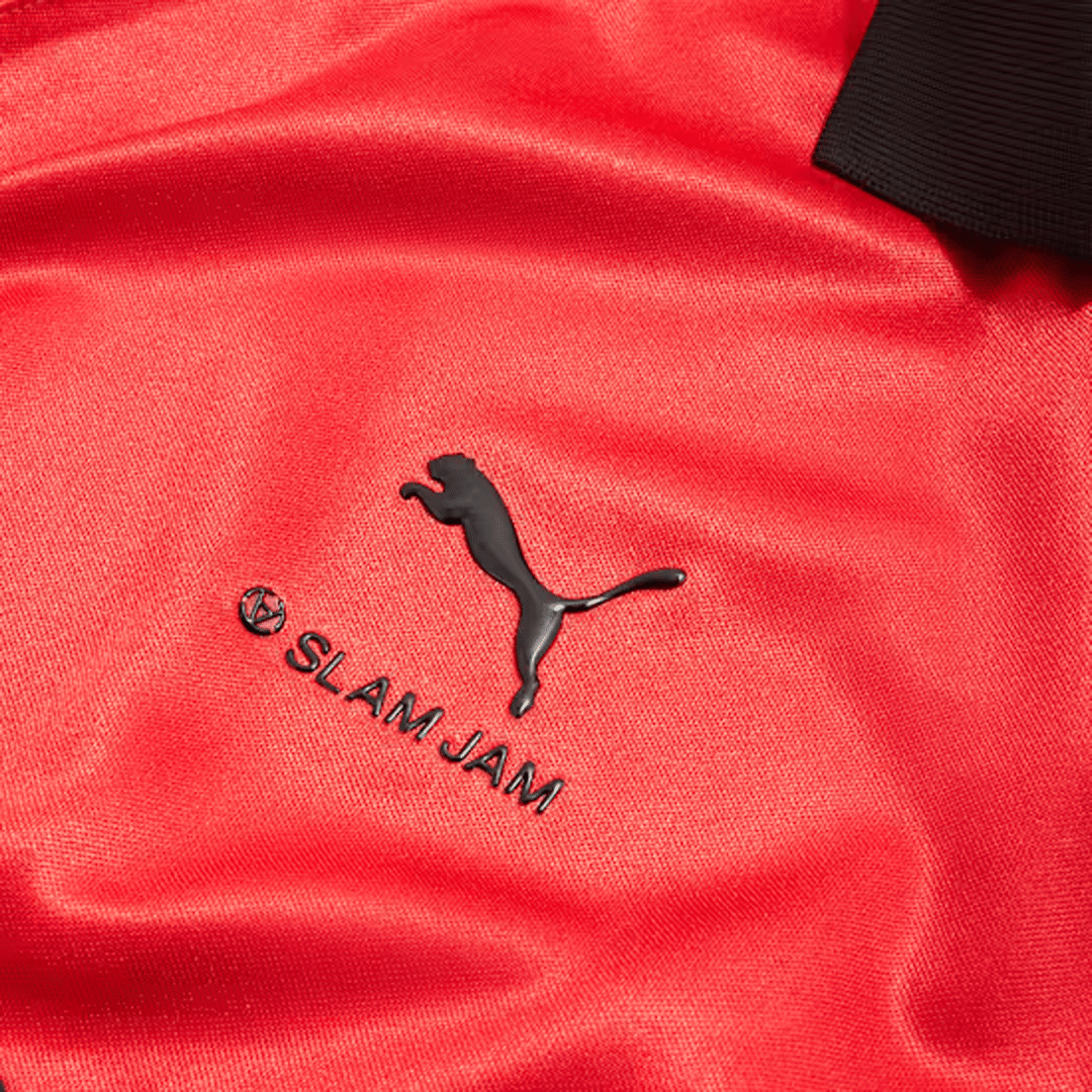 Puma SLAM JAM + AC MILAN 4TH KIT LIMITED EDITION LS JERSEY "FOR ALL TIME RED"