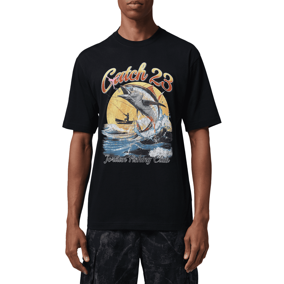 Air Jordan FISHING CLUB T-SHIRT BLACK