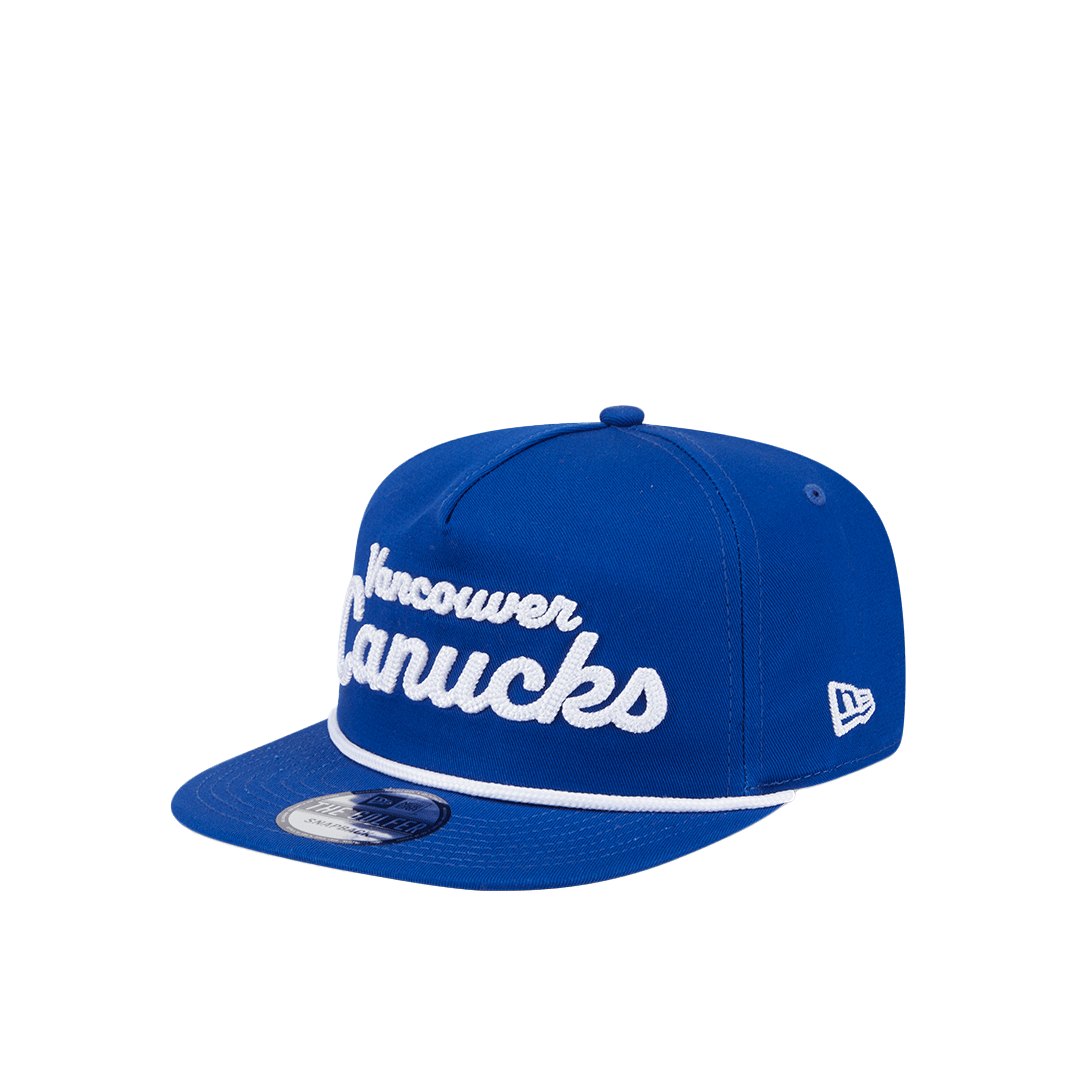 New Era VANCOUVER CANUCKS GOLFER BLUE HAT