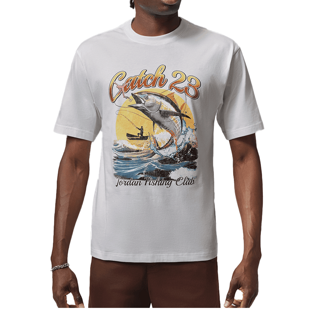 Air Jordan FISHING CLUB TEE WHITE