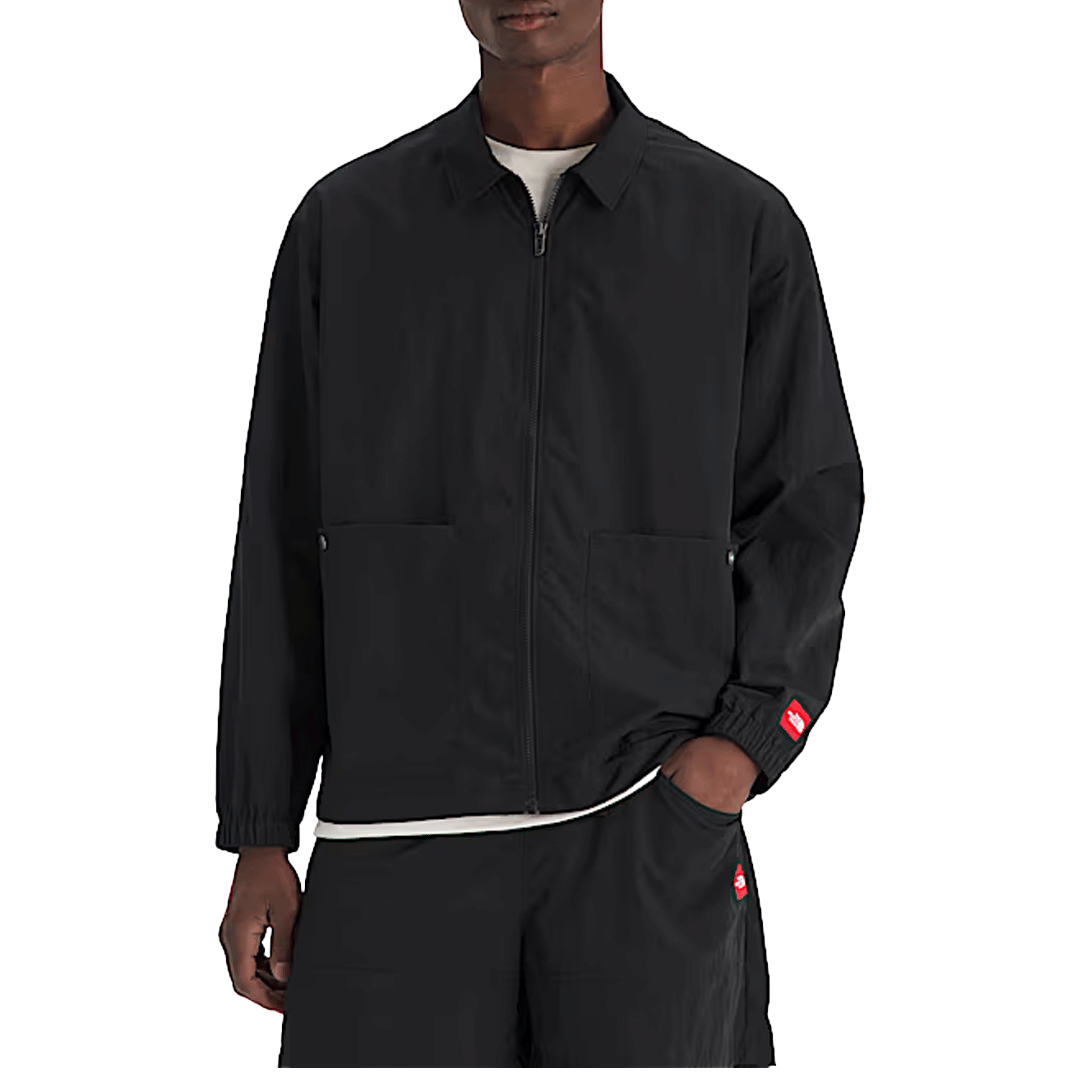 The North Face RED BOX NYLON LONG SLEEVE SHIRT BLACK